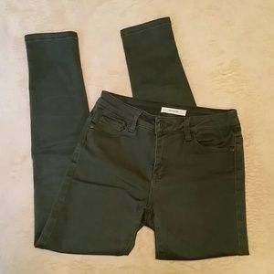 BLUE asphalt Olive Skinny Pants XS